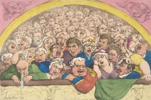 Pidgeon Hole. A Convent Garden Contrivance to Coop up the Gods