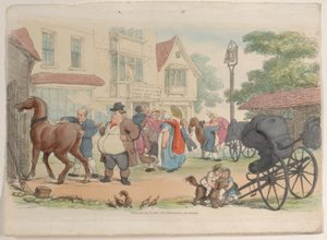 Plate 27, from World in Miniature, 1816 by Thomas Rowlandson