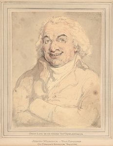 Portrait of Joseph Munden, Bust-Length, in a Buff Coloured Coat by Thomas Rowlandson