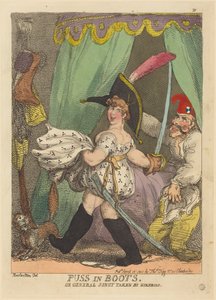 Puss in Boots, or General Junot Taken by Surprise by Thomas Rowlandson