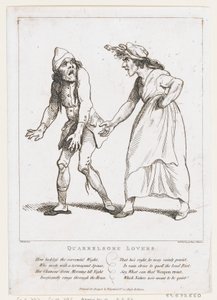 Quarrelsome Lovers, January 2, 1797