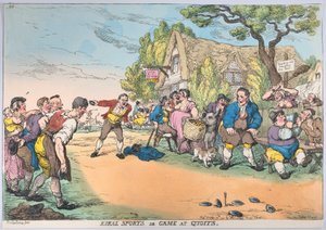 Rural Sports or Game at Quoits