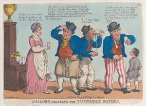 Sailors Drinking the Tunbridge Waters, March 1, 1815