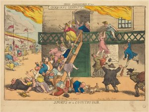 Sports of a Country Fair by Thomas Rowlandson