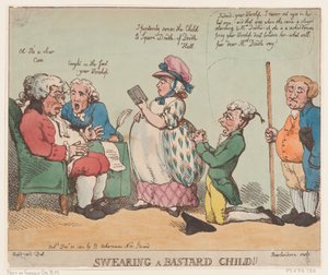 Swearing a Bastard Child!, December 20, 1800
