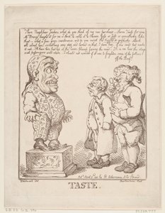 Taste by Thomas Rowlandson