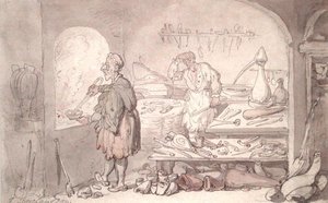 The Alchemist by Thomas Rowlandson