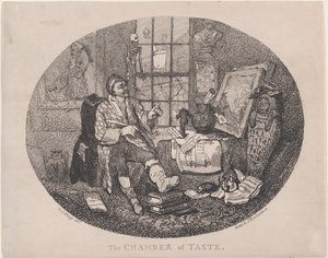The Chamber of Taste by Thomas Rowlandson