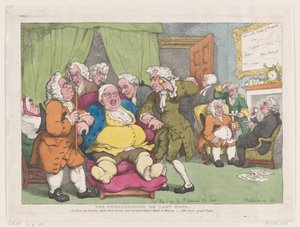 The Consultation, or Last Hope by Thomas Rowlandson