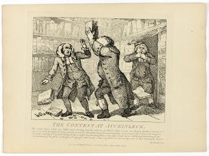 The Contest at Auckinleck, from Boswell