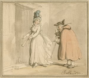 The Courtesan by Thomas Rowlandson