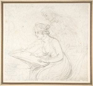 The Drawing Lesson by Thomas Rowlandson