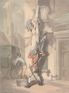 The Elopement by Thomas Rowlandson