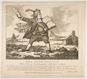 The Journalist, With a View of Auckinleck-or the Land of Stones Picturesque Beauty, May 15, 1786