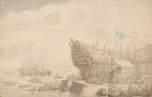 The Launching of H.M.S. 
