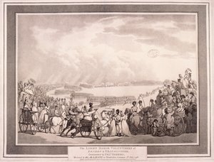 The Light Horse Volunteers of London & Westminster, 1798 by Thomas Rowlandson