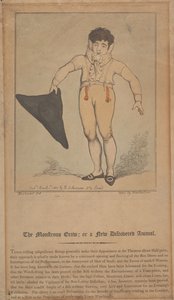 The Monstrous Craw; or a Newly Discovered Animal by Thomas Rowlandson
