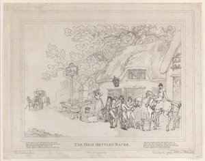 The Post Horse from The Life of a Racehorse, or The High-Mettled Racer