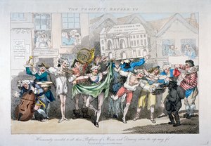 The Prospect Before Us by Thomas Rowlandson