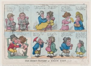 The Secret History of Crim Con, Fig 1 by Thomas Rowlandson