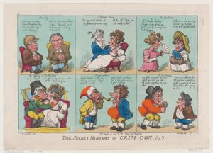 The Secret History of Crim Con, Fig 1, August 18, 1808