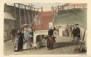 The Spa Wells by Thomas Rowlandson