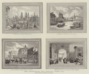 The Universities One Hundred Years Ago by Thomas Rowlandson