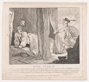 The Vision Picturesque Beauties of Boswell, Part the Second by Thomas Rowlandson