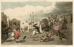 The Result of Purchasing a Blind Horse by Thomas Rowlandson