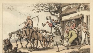 The Skeleton of Death and Old Man Time Come to Take Goody Barton
