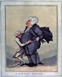 A Little Bigger by Thomas Rowlandson
