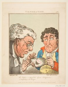 Veneration Le Brun Travested, or Caricatures of the Passions