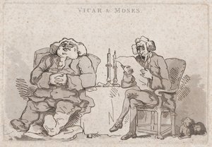 Vicar & Moses, 1786 by Thomas Rowlandson