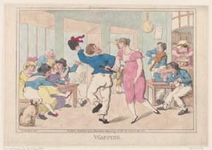 Wapping, September, 1807 by Thomas Rowlandson