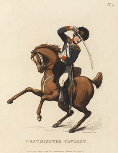 Westminster Cavalry, c.1799 by Thomas Rowlandson