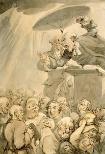 William Field Preaching