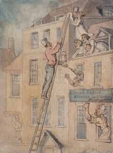 Young Ladies Boarded and Educated by Thomas Rowlandson