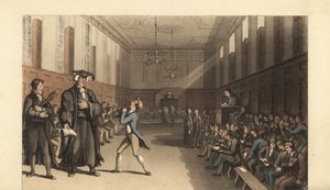 Young Student Graduating from a Boy’s School by Thomas Rowlandson