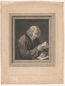 Portrait of Benjamin Franklin (The Politician) by Thomas Ryder (I)