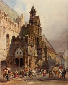 Hotel de Ville de St Omer, Pas de Calais by Thomas Shotter Boys