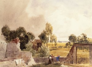 Hougoumont, Waterloo by Thomas Shotter Boys