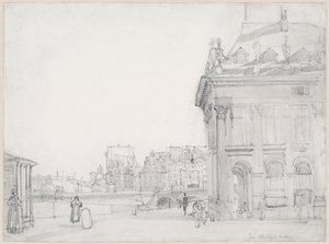Ile de la Cité from the Institut, Paris by Thomas Shotter Boys