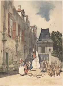 The Abbey of St. Amand, Rouen by Thomas Shotter Boys