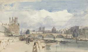 Le Pont Royal, Paris, c.1828