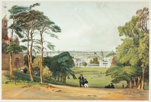 London, from Greenwich, plate five from Original Views of London as It Is