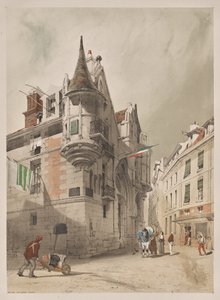Picturesque Architecture in Paris, Ghent, Antwerp, Rouen: Hôtel de Sens, Paris