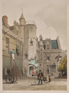 Picturesque Architecture in Paris, Ghent, Antwerp, Rouen: Hôtel Cluny, Paris