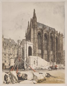 Picturesque Architecture in Paris, Ghent, Antwerp, Rouen: La. Ste Chapelle, Paris