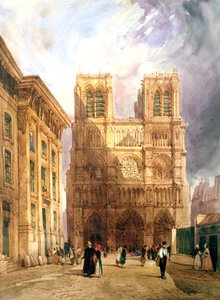 The Cathedral of Notre Dame, 1836