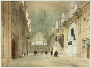 The Guildhall, plate 25 from Original Views of London as It Is